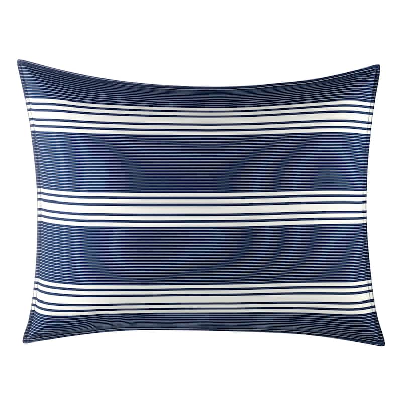 Nautica Craver Cotton Navy Duvet Cover Set