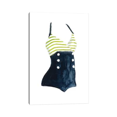 iCanvas "Vintage Swimwear I" by Carol Robinson Canvas Print