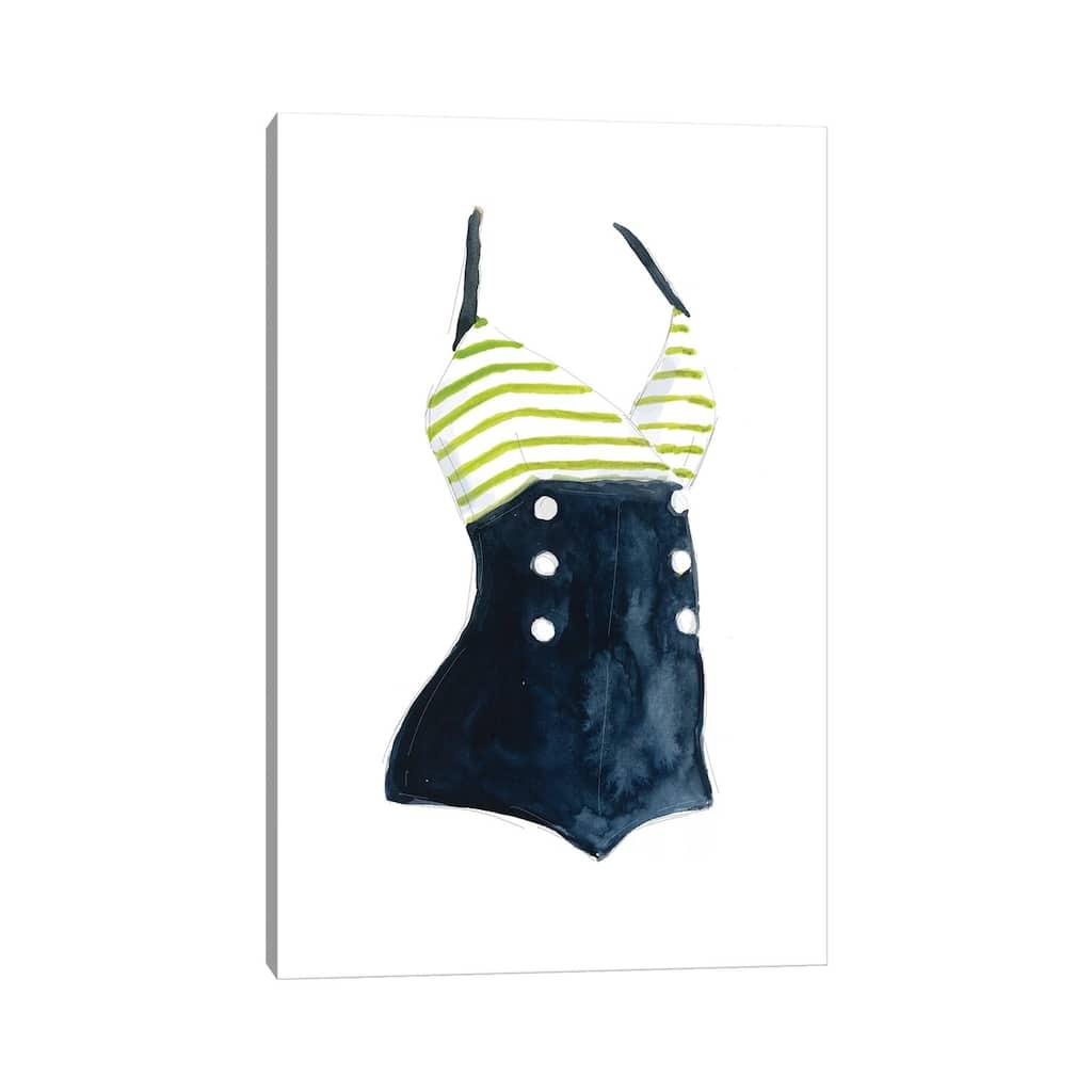iCanvas "Vintage Swimwear I" by Carol Robinson Canvas Print