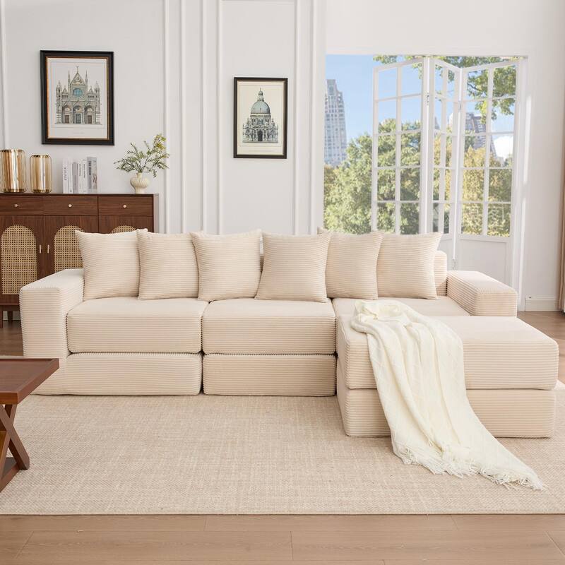 10-in-1 Convertible Sofa Sectional