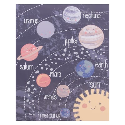 Sammy & Lou Outer Space Canvas Wall Art