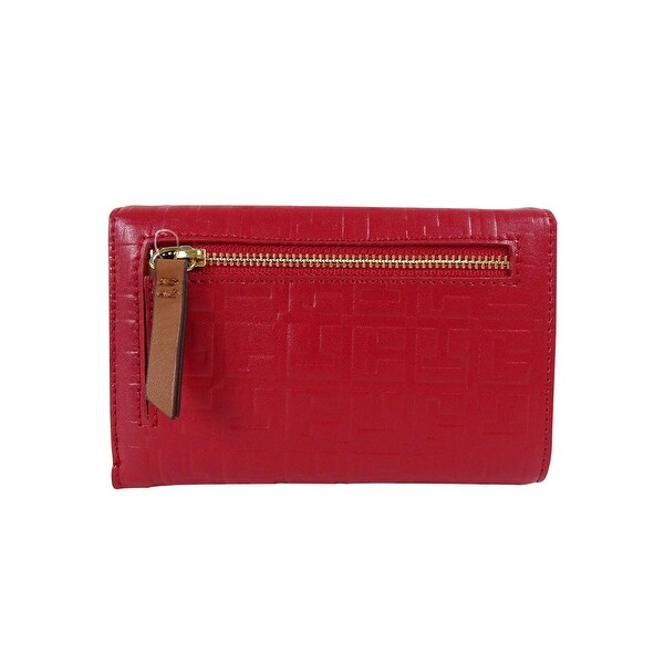 tommy red wallet