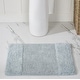preview thumbnail 1 of 0, Better Trends Bath Rug 100% Cotton Water Absorbent Tufted Bathroom Rugs for Shower, Sink Mats Machine Wash Granada Collection 17" x 24" Rectangle - Blue