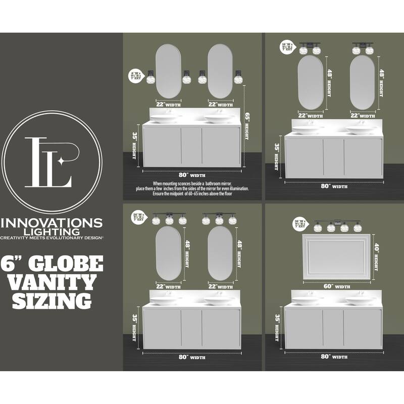 Innovations Lighting Downtown Urban - Brookhaven Flute - 1 Light 7" Wall-Mounted Sconce