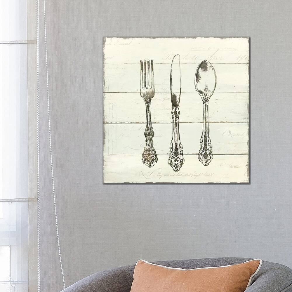 iCanvas "Kitchen Utensils" by Carol Robinson Canvas Print