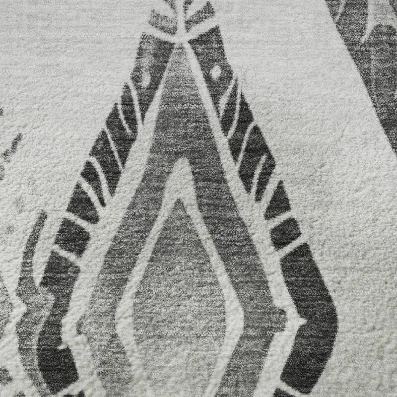 Premium Washable Super Soft Modern Diamonds Mayfield Rug