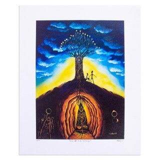 Novica Handmade Roots Of The Tree Of Light Giclee Print - Bed Bath ...