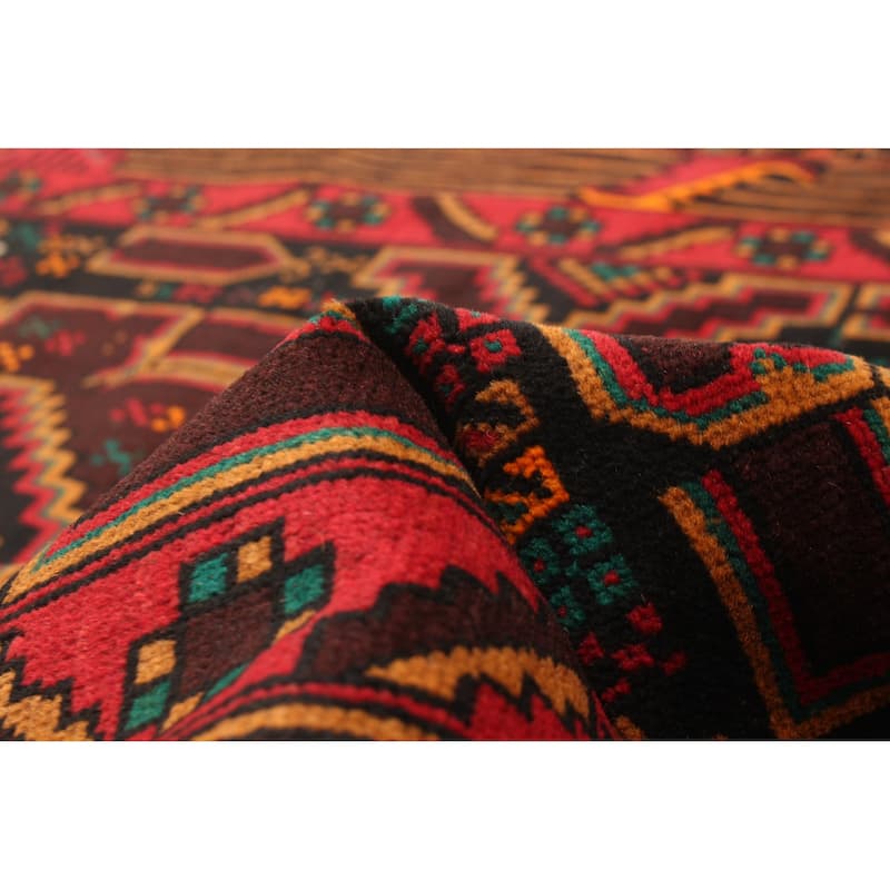 ECARPETGALLERY Hand-knotted Teimani Black Wool Rug - 3'7 x 6'1