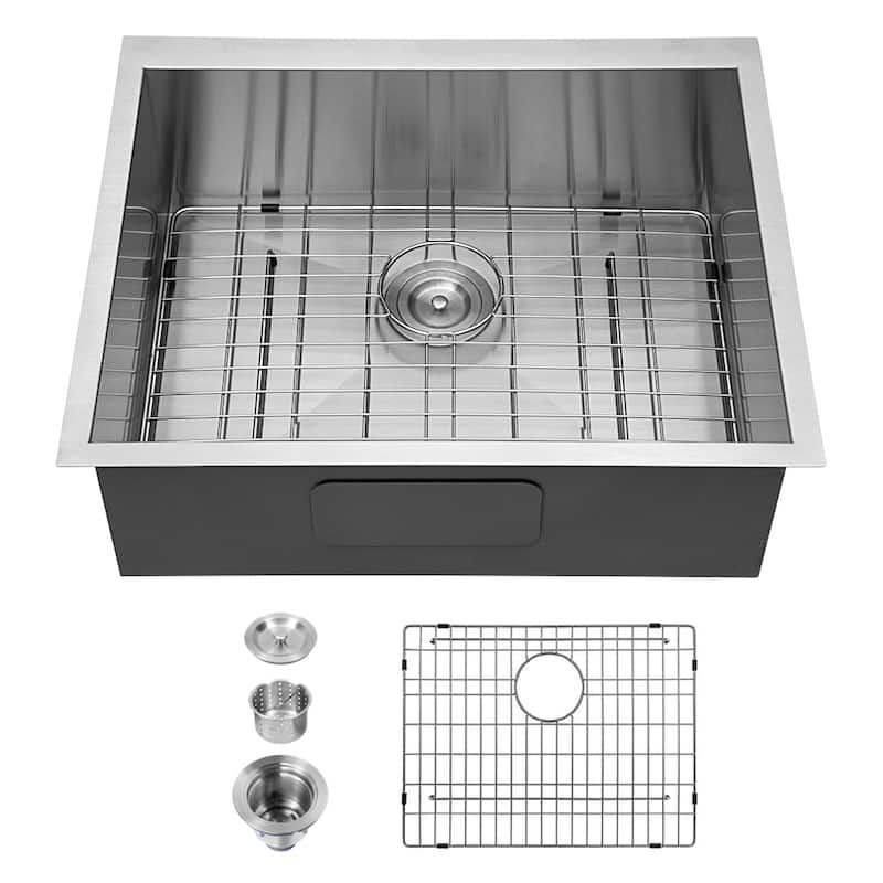 25/30/32/33 inch Stainless Steel Undermount Single Bowl Kitchen Sink - 25"