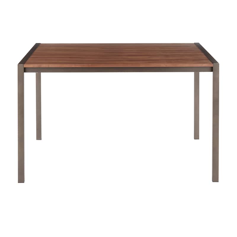 Carbon Loft Yadriel Industrial Antique Dining Table - Walnut Wood