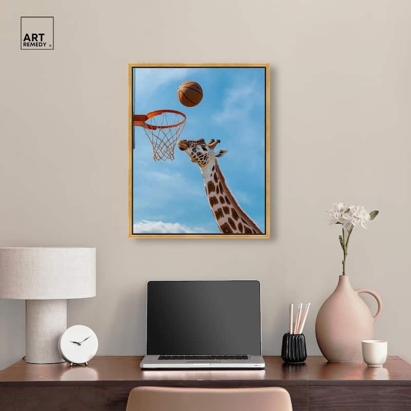 Gentle Giant's Game Canvas by Art Remedy