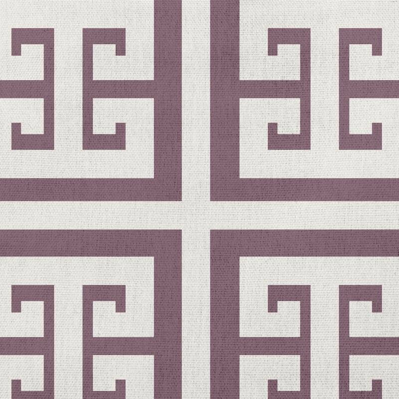 Greek Key Patterned Nautical Decorative Indoor Pillow