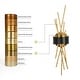 preview thumbnail 9 of 15, Modern Gold LED Wall Sconce Contemporary Branch Design Vanity Light - W5.1" x H21.7" x D3.7"