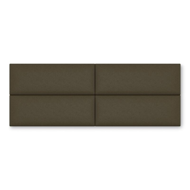 Jaxx Panelist Modern Padded Headboard in Premium Vegan Leather - Set of 4 Panels
