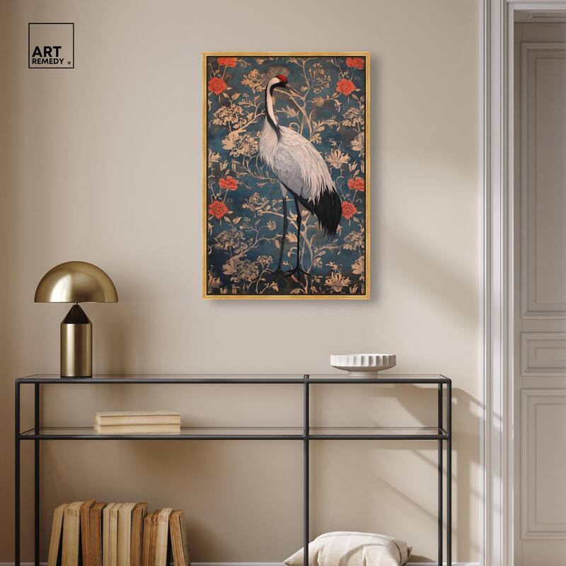 Botanical Bird I Canvas by Art Remedy
