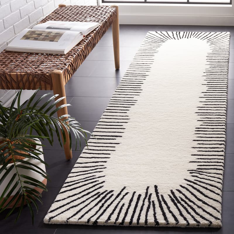 SAFAVIEH Handmade Fifth Avenue Corianna Modern New Zealand Wool