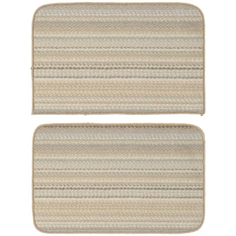 Garland Rug Carnival Striped Durable Indoor Area Rug