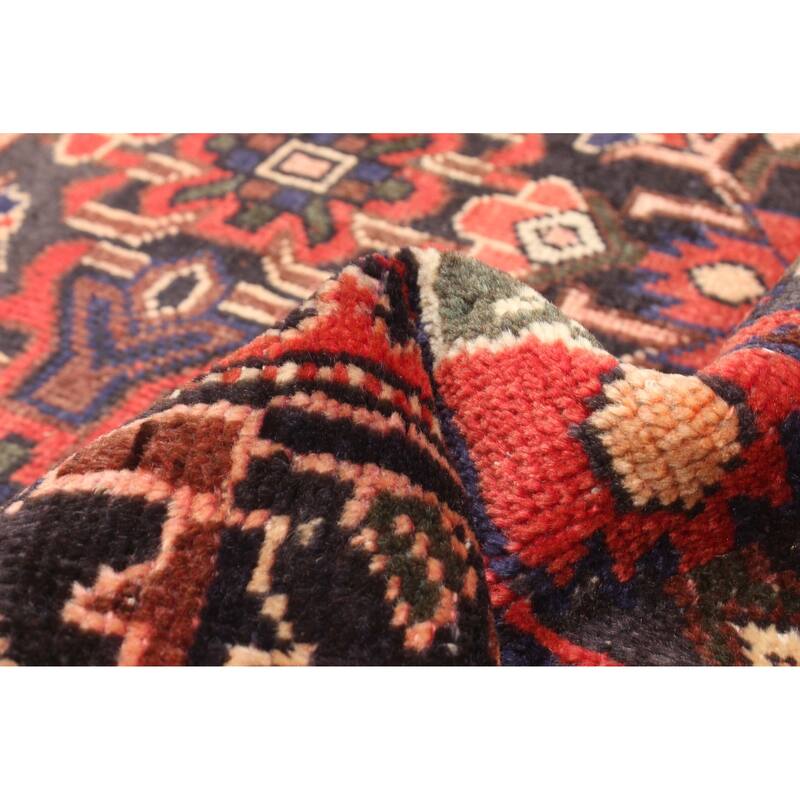 ECARPETGALLERY Hand-knotted Andelz Dark Grey Wool Rug - 4'0 x 7'1