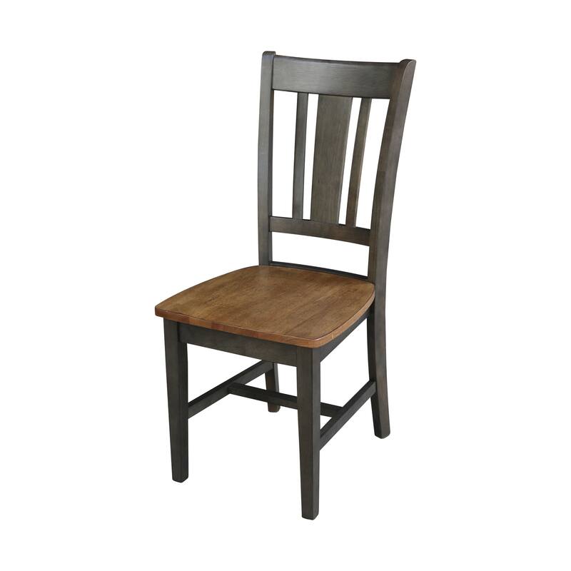 42" Dual Drop Leaf Table With 2 San Remo Side Chairs - 3 Piece Set