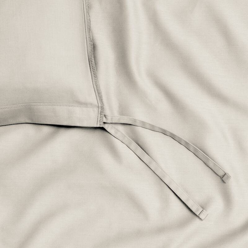 Bare Home Organic Cotton Duvet Cover Set - Smooth Sateen Weave