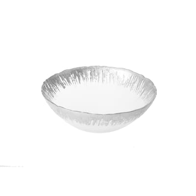 Alice Pazkus 2.75" Individual Bowls With Flashy Silver Design