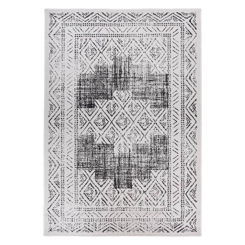 World Rug Gallery Transitional Bohemian Indoor/Outdoor Area Rug
