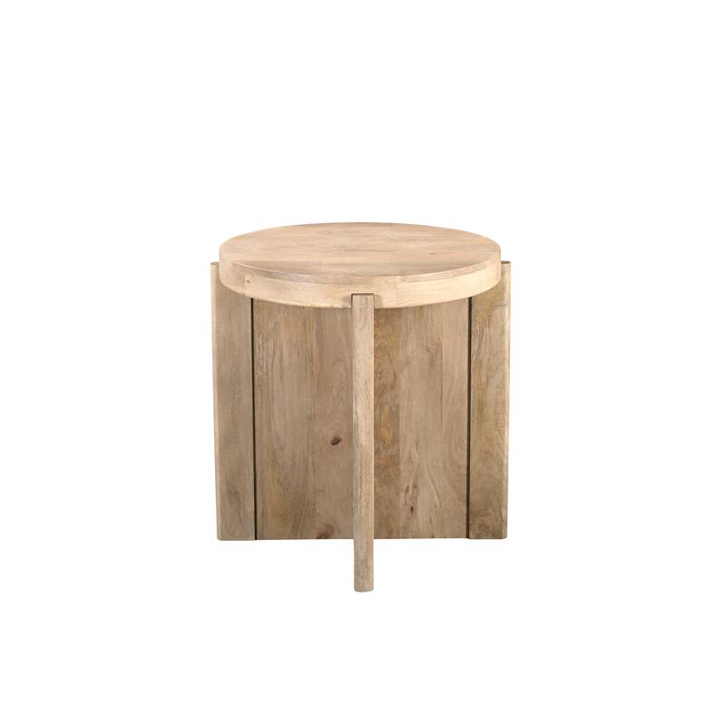 Willow 2-piece Solid Wood Living Room Table Set