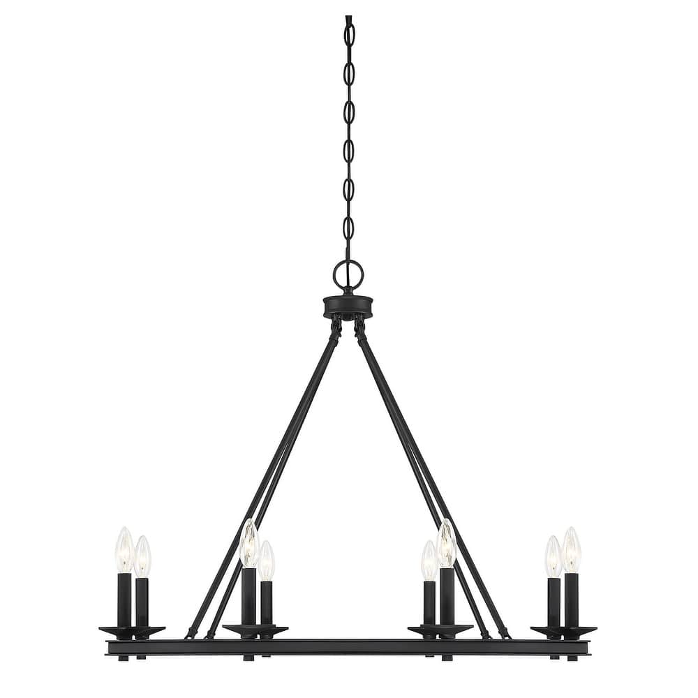 Savoy House Middleton 8 Light 33" Wide Taper Candle Chandelier