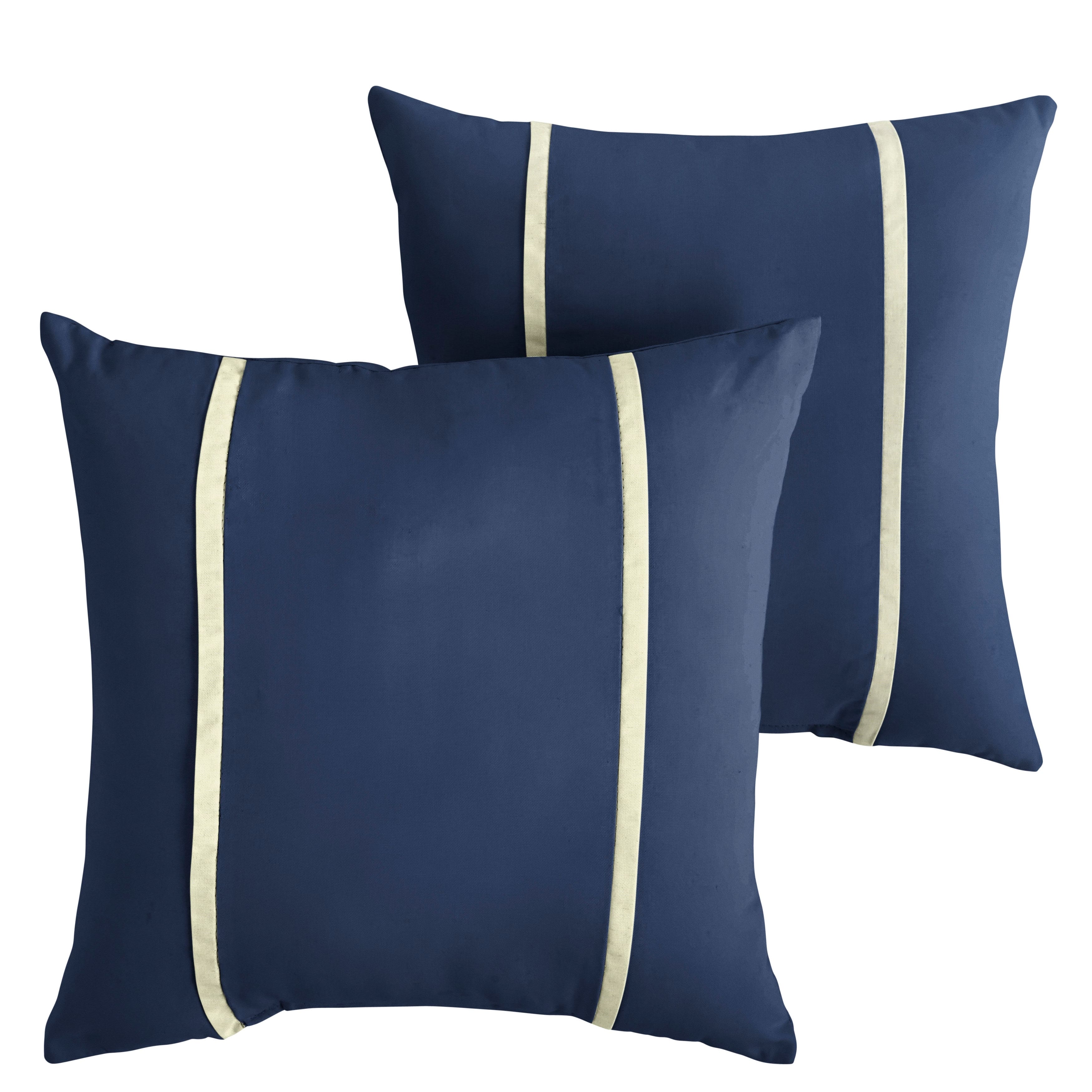 Option Sunbrella - Canvas Navy/Canvas Natural