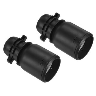 thumbnail image 2 of Uxcell Vacuum Hose Adapter Converter | 2Pcs | 32mm 35mm 36mm 38mm OD | Plastic Black 2 of 5
