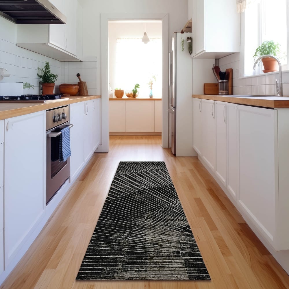 Premium Washable Super Soft Modern Starburst Mayfield Rug