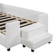 preview thumbnail 12 of 43, Twin Velvet Upholstered Bed Frame Daybed with Hydraulic System