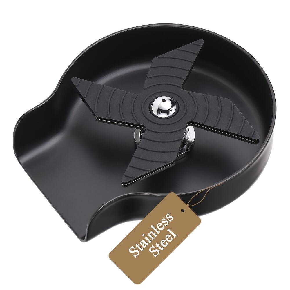 WOWOW Stainless Steel Glass Rinser for Kitchen Sink