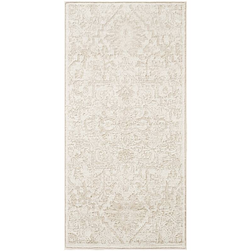 Nourison Dekor Indoor only Cream / Ivory Persian Area Rug