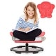 preview thumbnail 8 of 7, Kids Sensory Swivel Chair Autistic Children Sensory Toy w/ Metal Base Red - Elephant