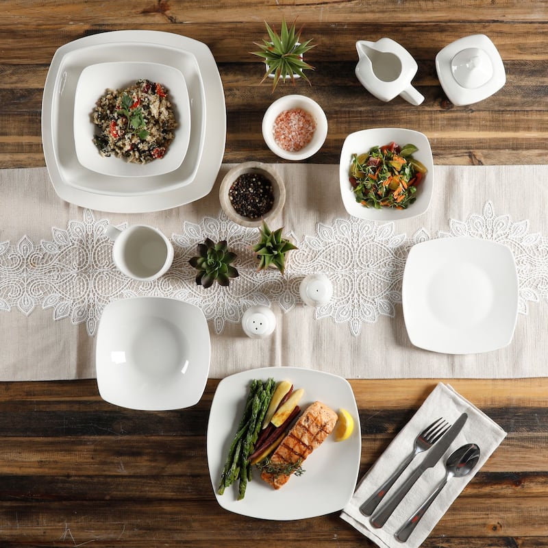 Gibson Home Zen Buffet 39-Piece Dinnerware Set