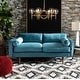 preview thumbnail 2 of 14, SAFAVIEH Lighting Greyor 34-Inch LED Metal 6-Light Chandelier, Gold - 34" x 34" x 12-84"