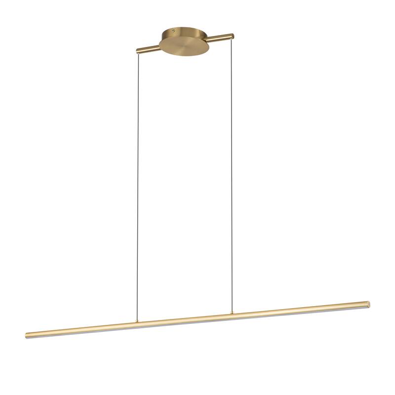 Minimalist Modern Dimmable Kitchen Island Light Linear Chandelier