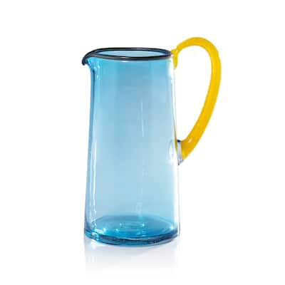 Lagoon Glass Juice Pitcher