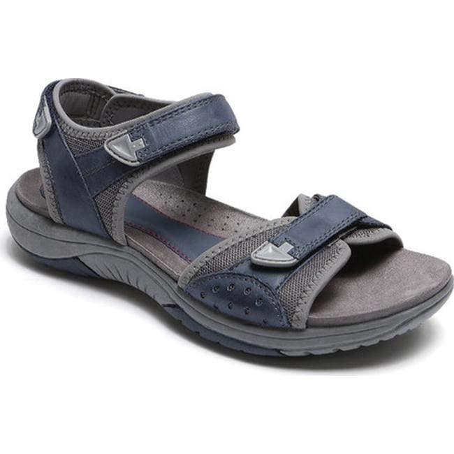 Rockport women's franklin three strap sport sandal