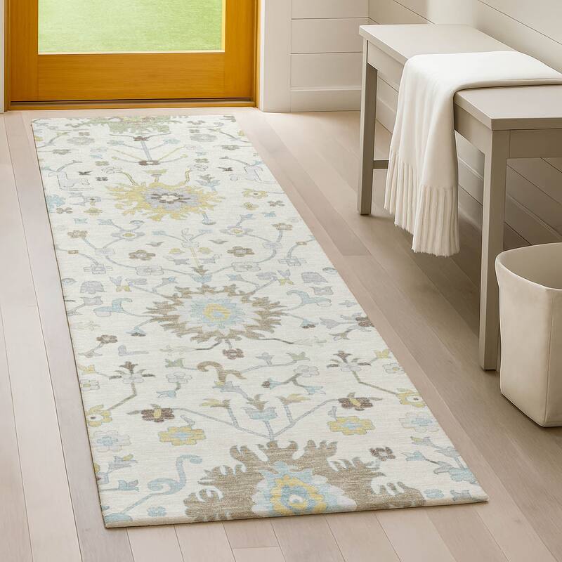 Machine Washable Indoor/ Outdoor Global Dillon Chantille Rug