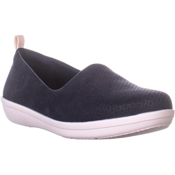 clarks cloudsteppers navy