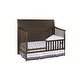 preview thumbnail 4 of 3, Taylor 57" Wide Farmhouse Convertible Crib, River Rock Brown
