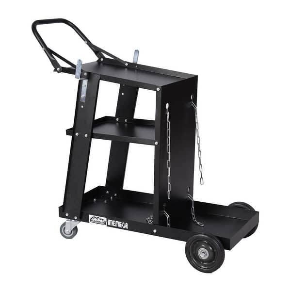 Welder Welding Cart Plasma Cutter MIG TIG ARC Universal Storage for Tanks New