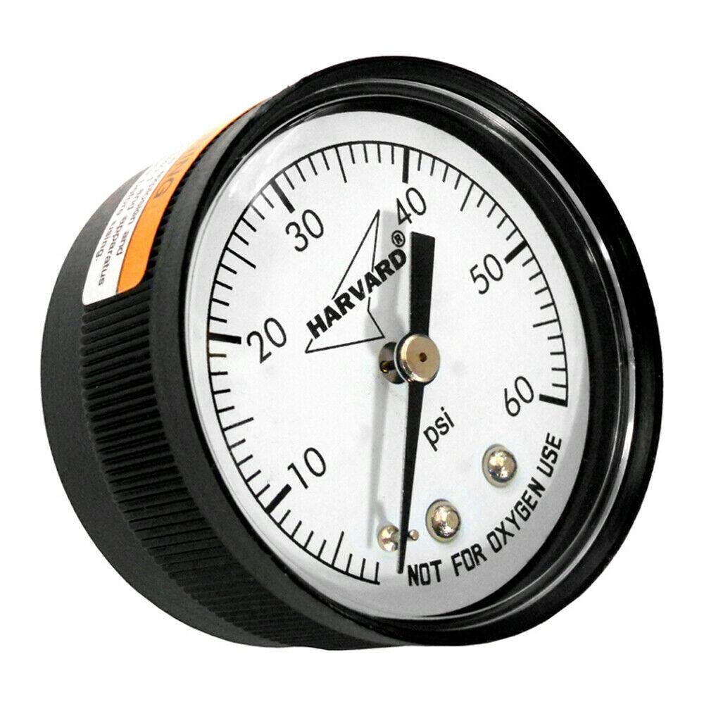 Black American Granby IPPG6024B 0.25" MPT Back Pressure Gauge