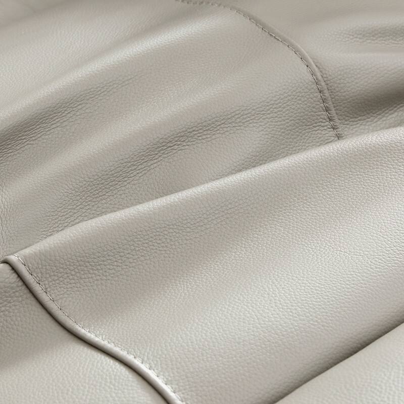 Spruce & Spring Gavin Power Genuine Leather Recliner Chair Zero-Gravity Recliner