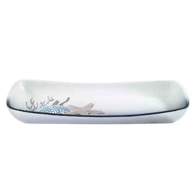 Avanti Linens Blue Lagoon Tray - Multicolor