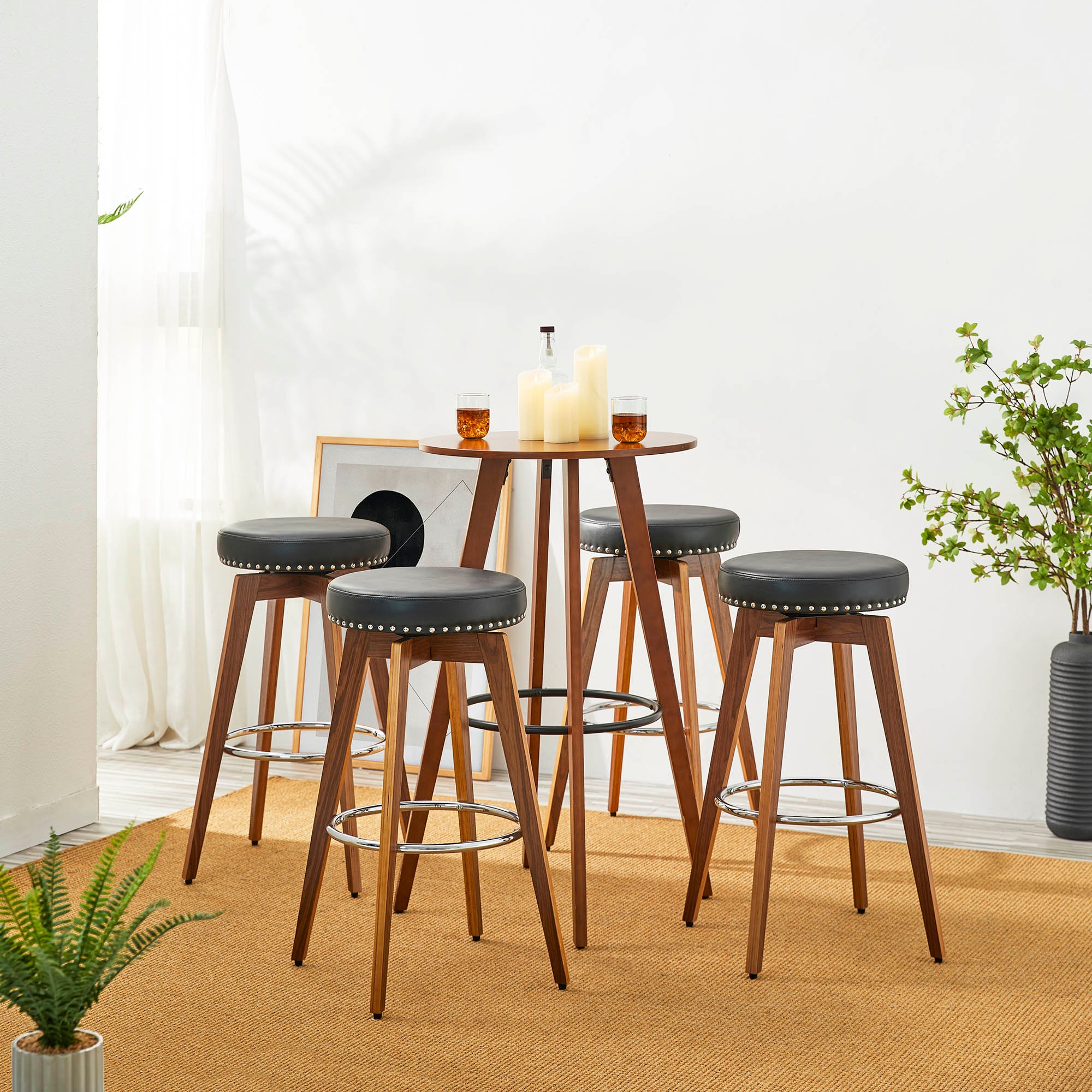 Modern backless online bar stools