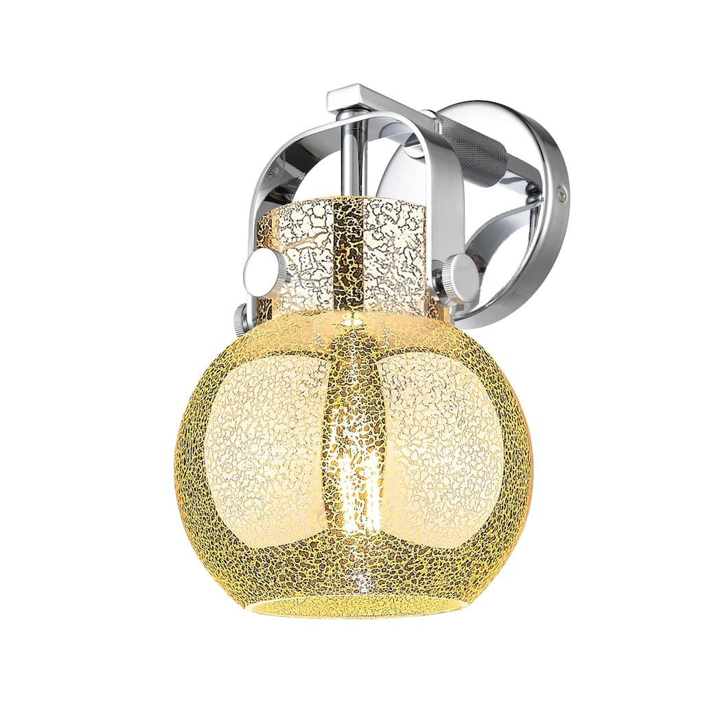 Innovations Lighting 423-1W-11-7 Pilaster II Sphere Sconce Pilaster II