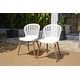 preview thumbnail 20 of 20, Amazonia Myers FSC Certified Wood 11pc Outdoor Dining Patio Set